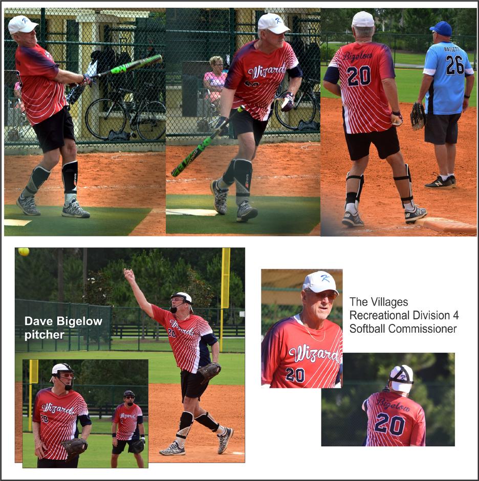 Dave Bigelow The Villages Rec D4 Softball Commissioner